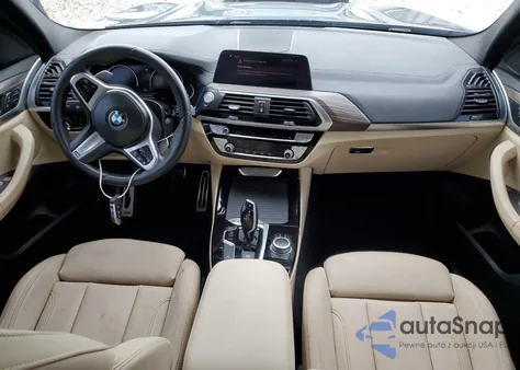 2021 BMW X3 Sdrive30I z USA, uszkodzony, nr VIN 5UXTY3C03M9E85451